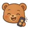 Cozy Bear @storebyog emoji