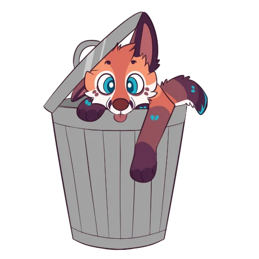  – стикер для Telegram