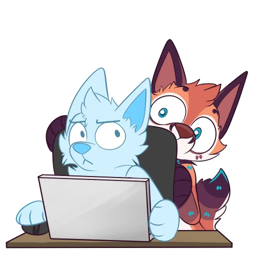  – стикер для Telegram