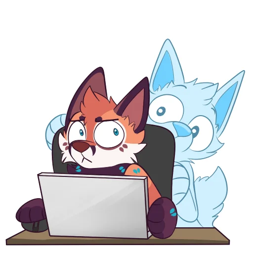  – стикер для Telegram