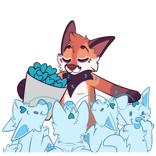  – стикер для Telegram