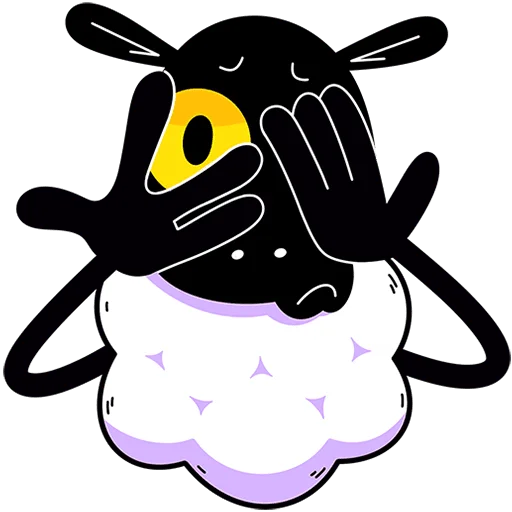  – стикер для Telegram