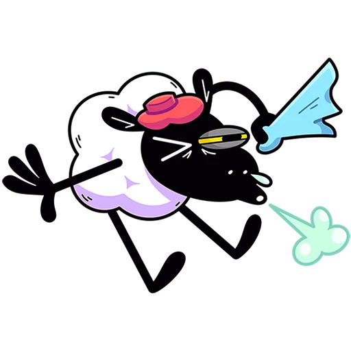  – стикер для Telegram