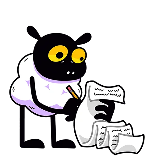  – стикер для Telegram