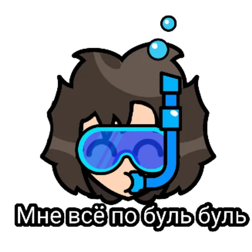  – стикер для Telegram