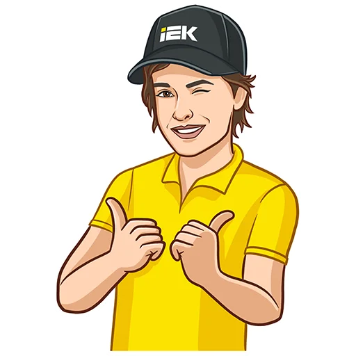  – стикер для Telegram