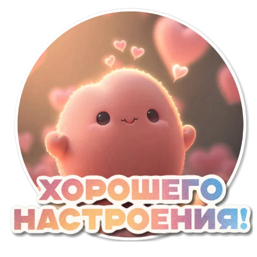  – стикер для Telegram