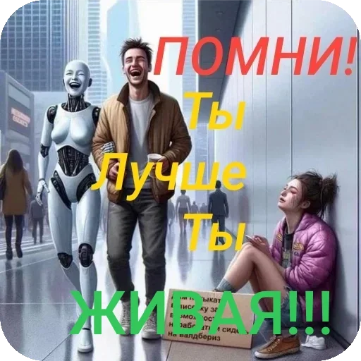 – стикер для Telegram