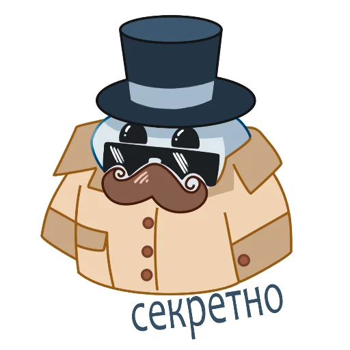  – стикер для Telegram