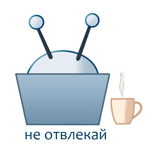  – стикер для Telegram