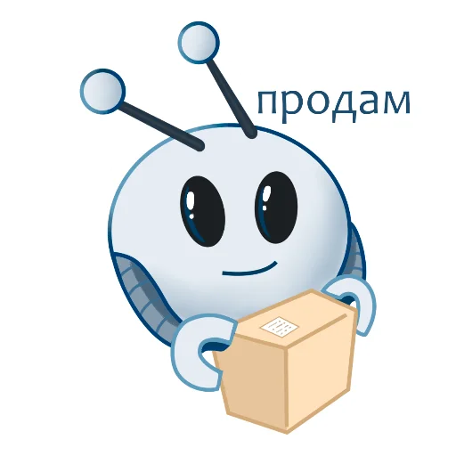  – стикер для Telegram