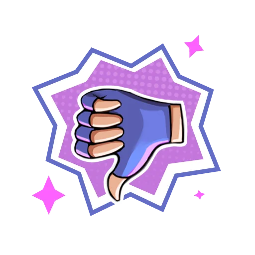  – стикер для Telegram