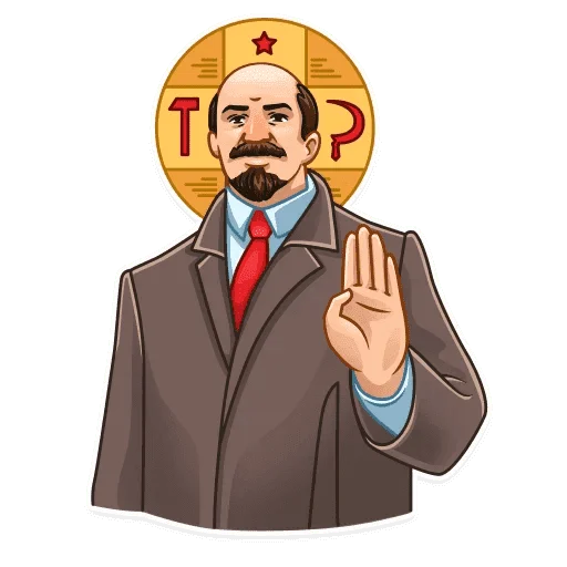  – стикер для Telegram