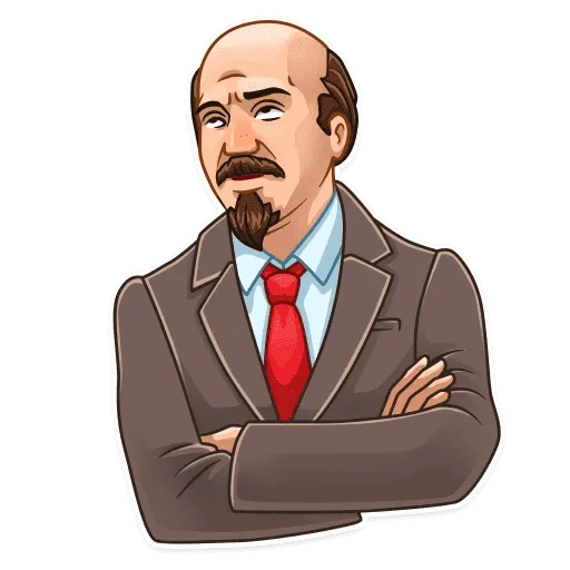  – стикер для Telegram