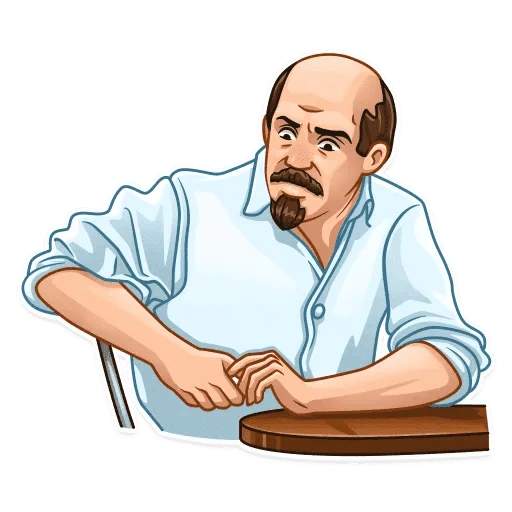  – стикер для Telegram