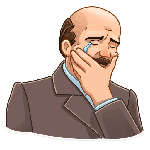  – стикер для Telegram