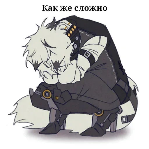  – стикер для Telegram