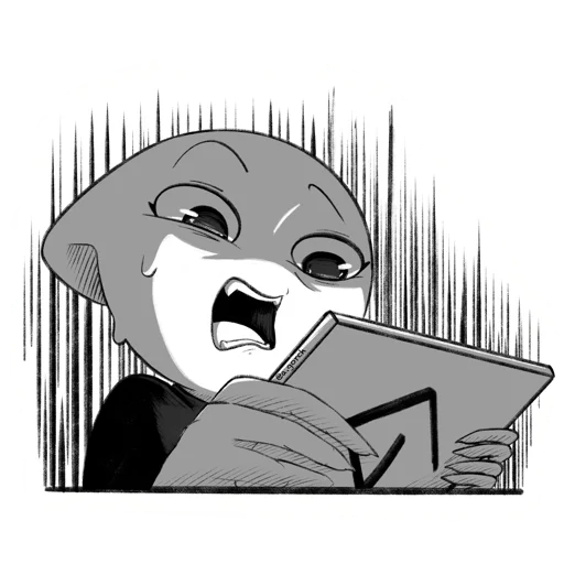  – стикер для Telegram
