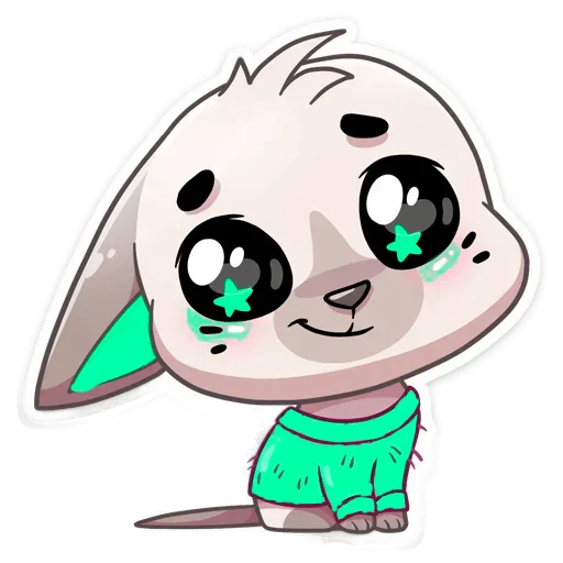  – стикер для Telegram