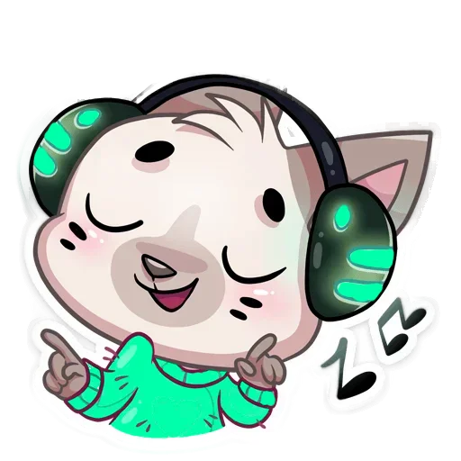  – стикер для Telegram
