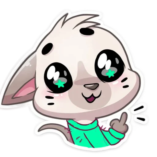  – стикер для Telegram