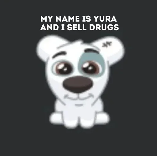  – стикер для Telegram