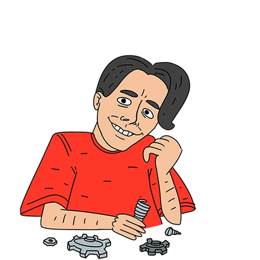  – стикер для Telegram