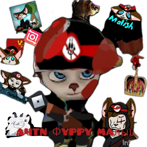  – стикер для Telegram