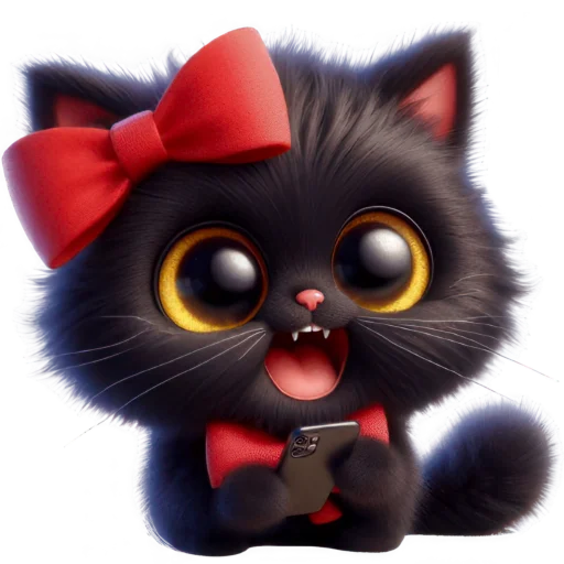 – стикер для Telegram
