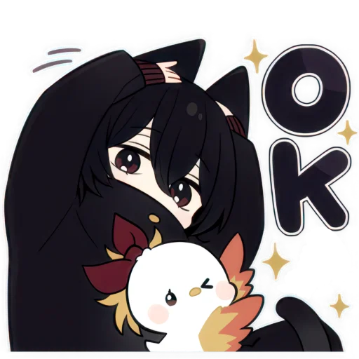  – стикер для Telegram