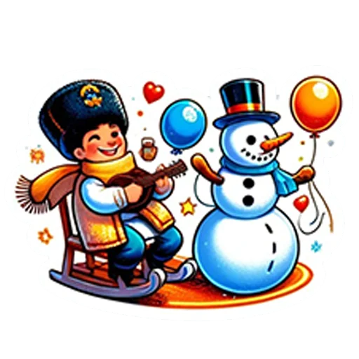  – стикер для Telegram