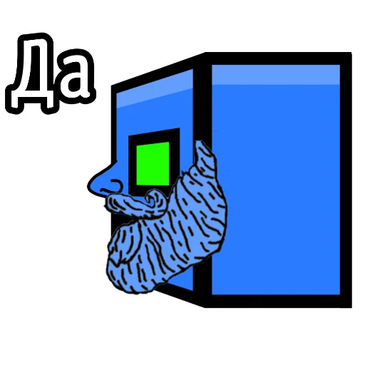  – стикер для Telegram