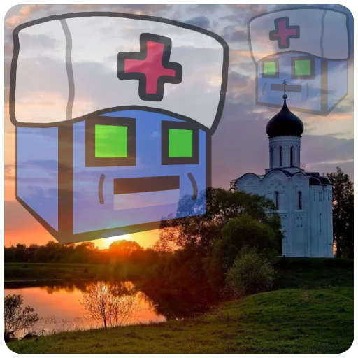  – стикер для Telegram