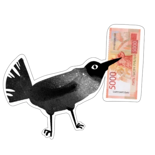  – стикер для Telegram