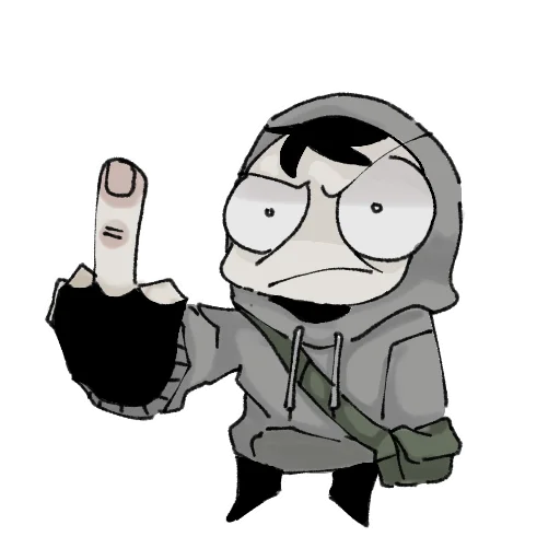  – стикер для Telegram