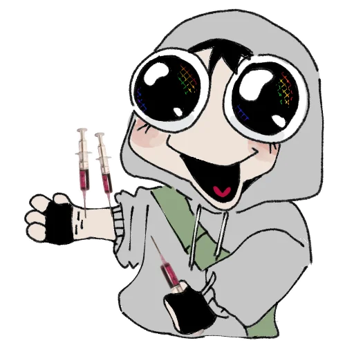  – стикер для Telegram