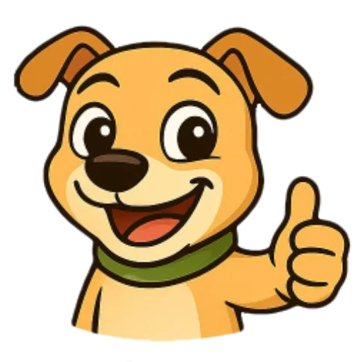  – стикер для Telegram