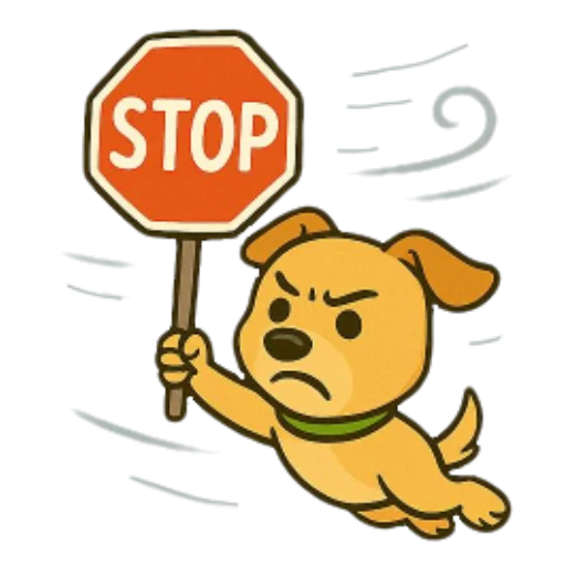  – стикер для Telegram