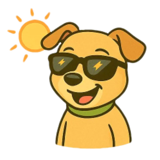  – стикер для Telegram
