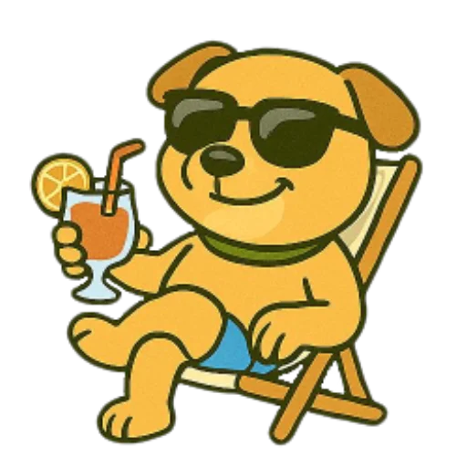 – стикер для Telegram