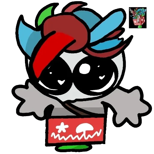  – стикер для Telegram