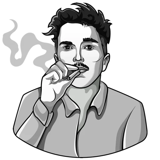  – стикер для Telegram