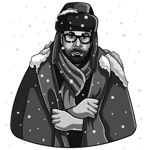  – стикер для Telegram