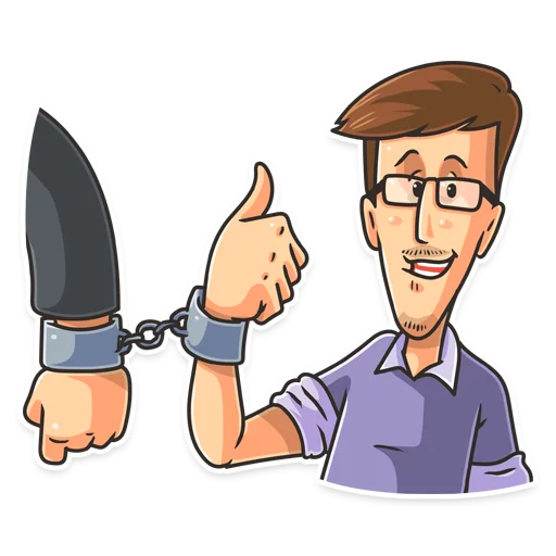  – стикер для Telegram