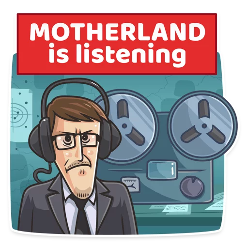  – стикер для Telegram