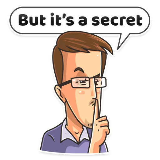  – стикер для Telegram