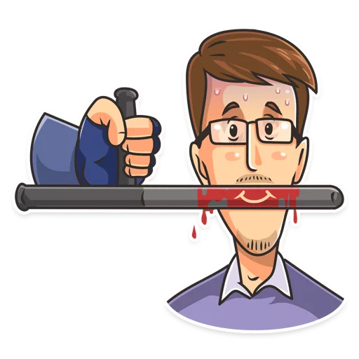  – стикер для Telegram