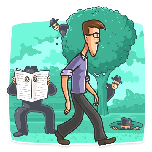  – стикер для Telegram