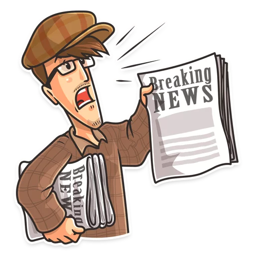  – стикер для Telegram