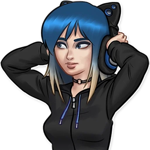  – стикер для Telegram